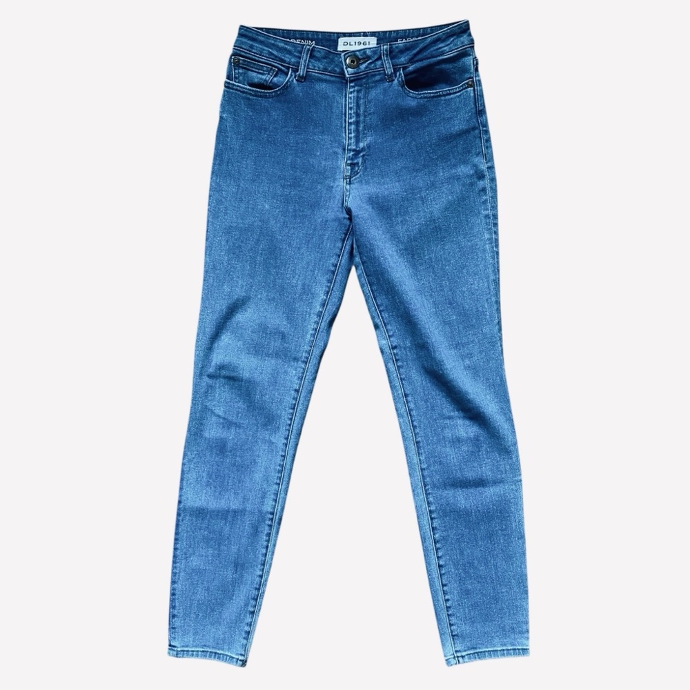 DL1961 Farrow High-Rise Instaslim Smart Denim Jeans 31 Boot Season Sustainable